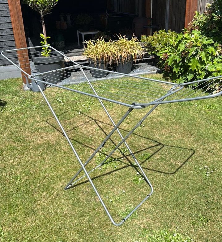 Handige opklapbare wasrek voor thuis, balkon of op camping., Ophalen, Zo goed als nieuw, Wasrek