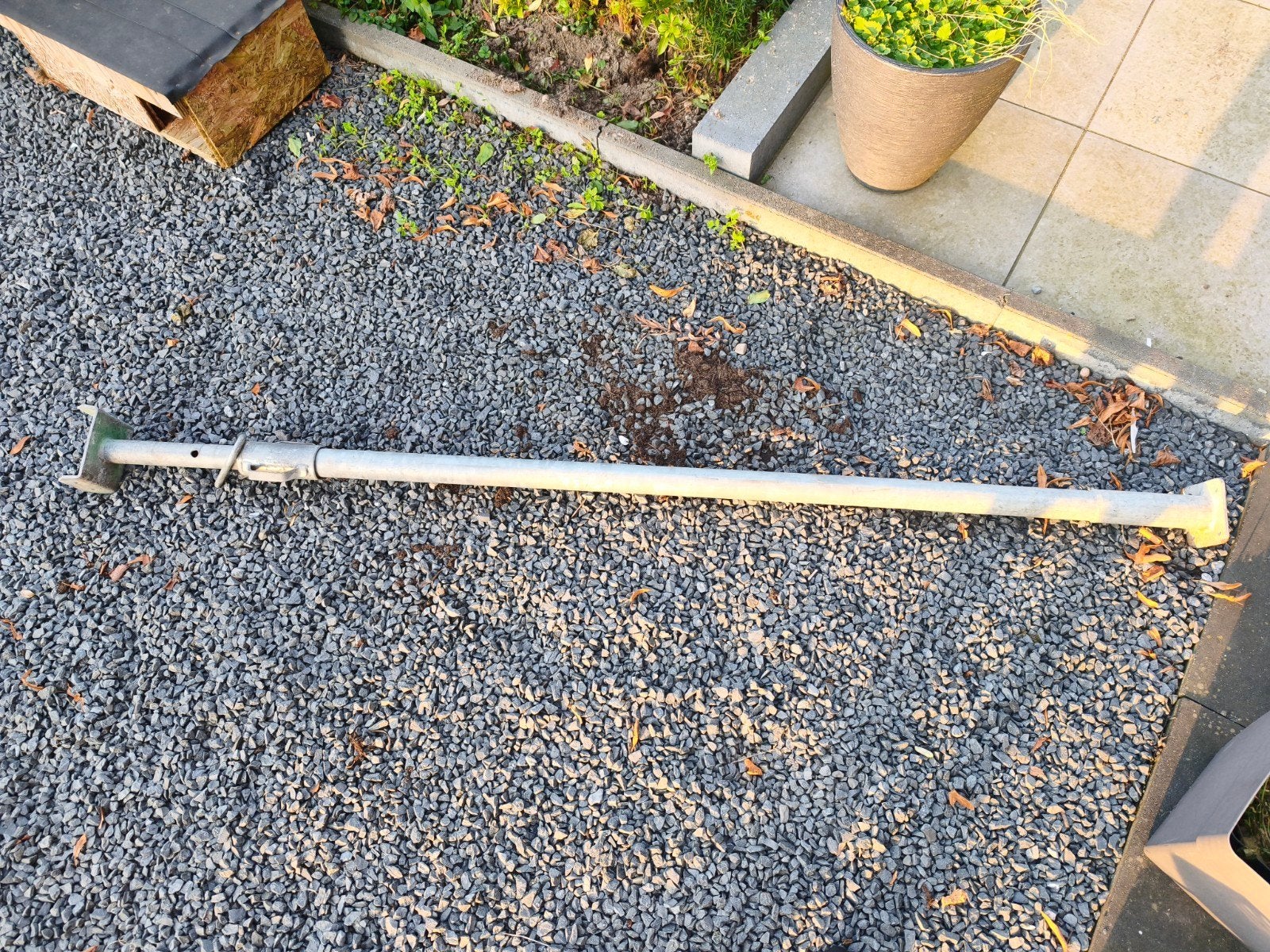 Bouwstempel te koop - Gebruikt maar in goede staat, Ophalen, Gebruikt, Overige typen, Minder dan 2 meter