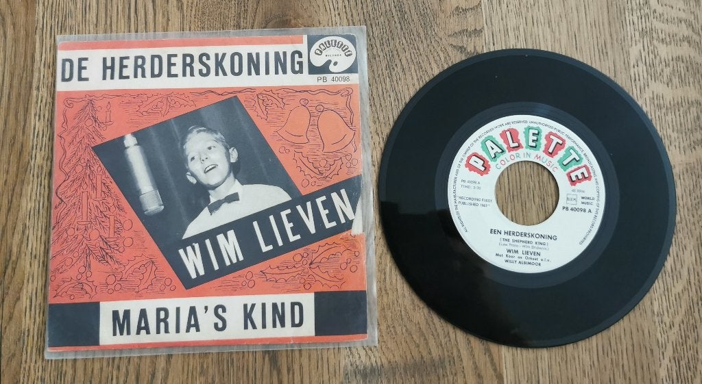 Single Wim Lieven - De herderskoning, Cd's en Dvd's, Ophalen of Verzenden, Gebruikt, Overige formaten, Levenslied of Smartlap