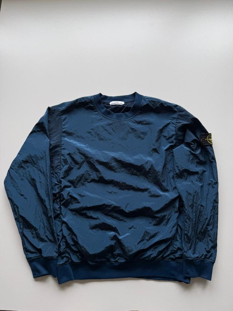 Stone Island Nylon Sweater Blauw XL, Blauw, Maat 56/58 (XL), Ophalen of Verzenden, Stone Island
