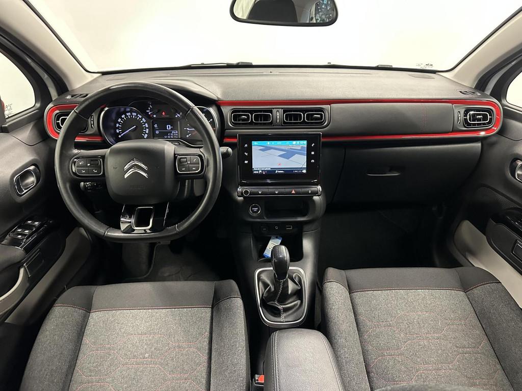Citroen C3 1.2 PureTech S&S Shine CAMERA TREKHAAK CARPLAY CR, Auto's, Voorwielaandrijving, 1025 kg, Euro 6, 1199 cc
