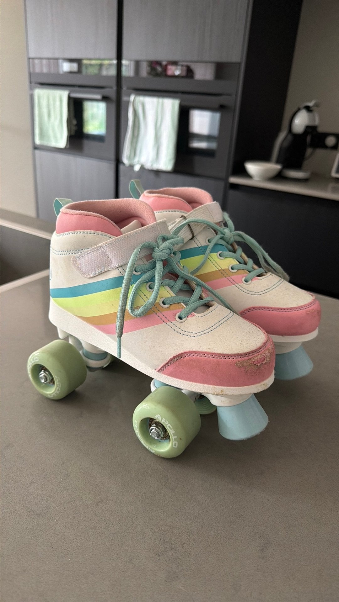 Skates meisjes, Ophalen, Gebruikt
