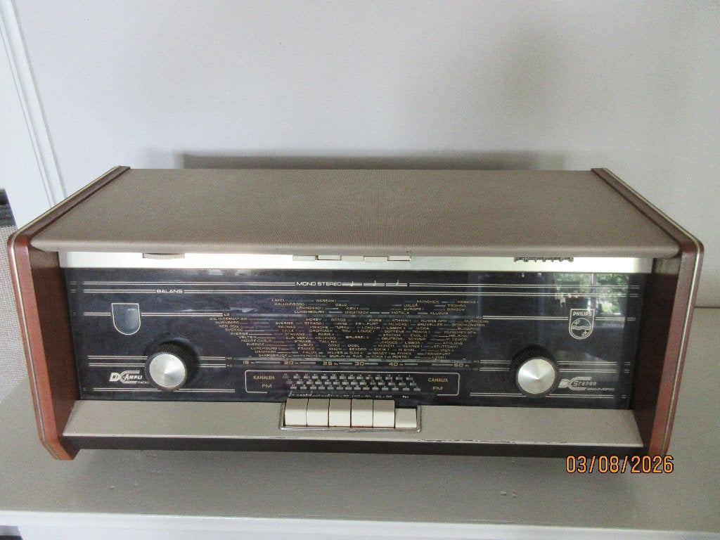 Philips bi-Ampli buizenradio, Ophalen, Gebruikt, Radio