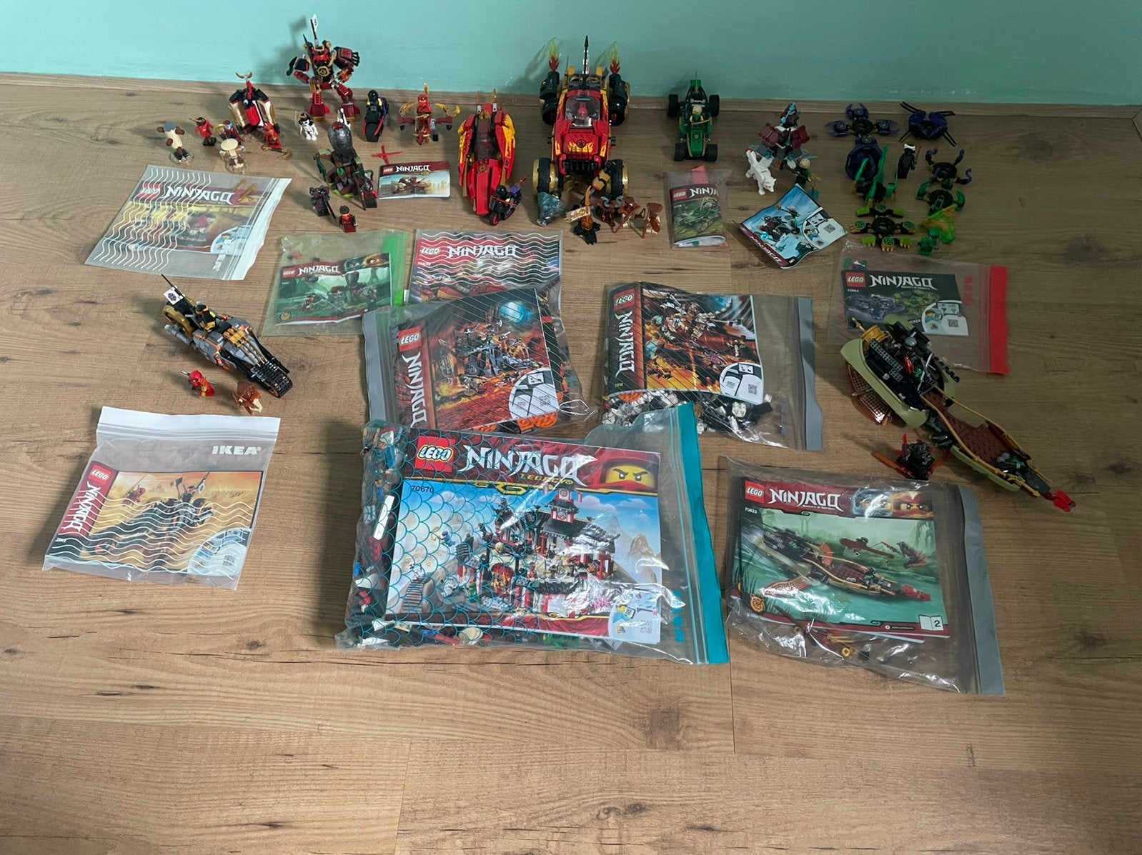 Veel lego ninjago, Lego, Ophalen of Verzenden, Zo goed als nieuw, Ninjago