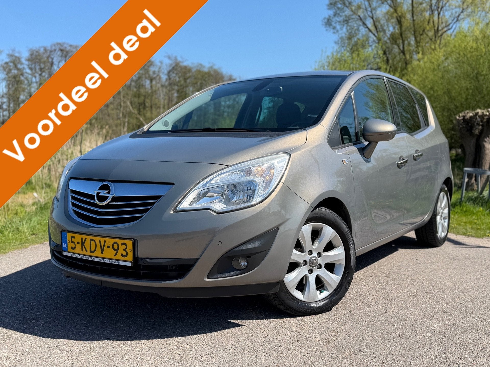 Opel Meriva 1.4 Cosmo / H-Leder / Nieuwe Distributie + Grote, Auto's, Opel, Voorwielaandrijving, Euro 5, 101 pk, Gebruikt