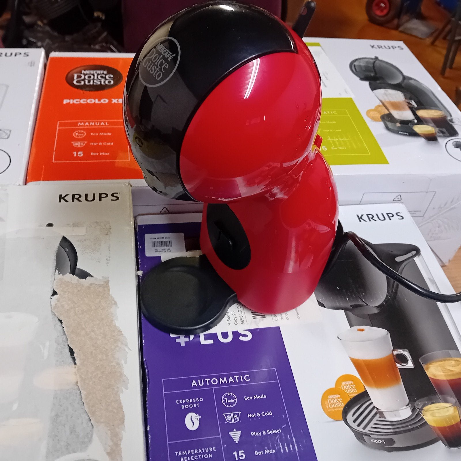Nieuwe Dolce Gusto Koffiezetapparaat - Diverse Modellen, Koffiepads en cups, Ophalen of Verzenden, Krups, Koffiemachine