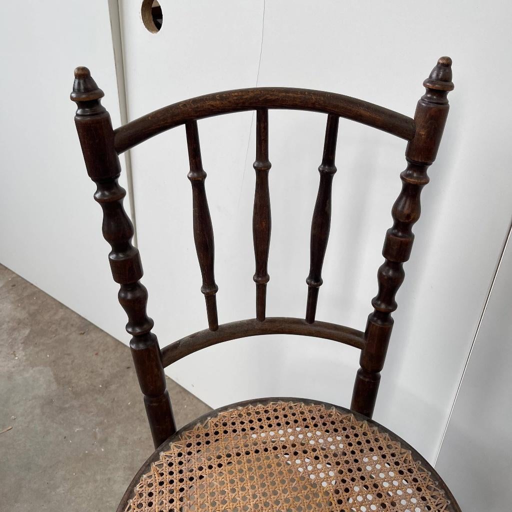 Antieke Thonet Originele Caféstoel Antiek Hout Stoel, Ophalen