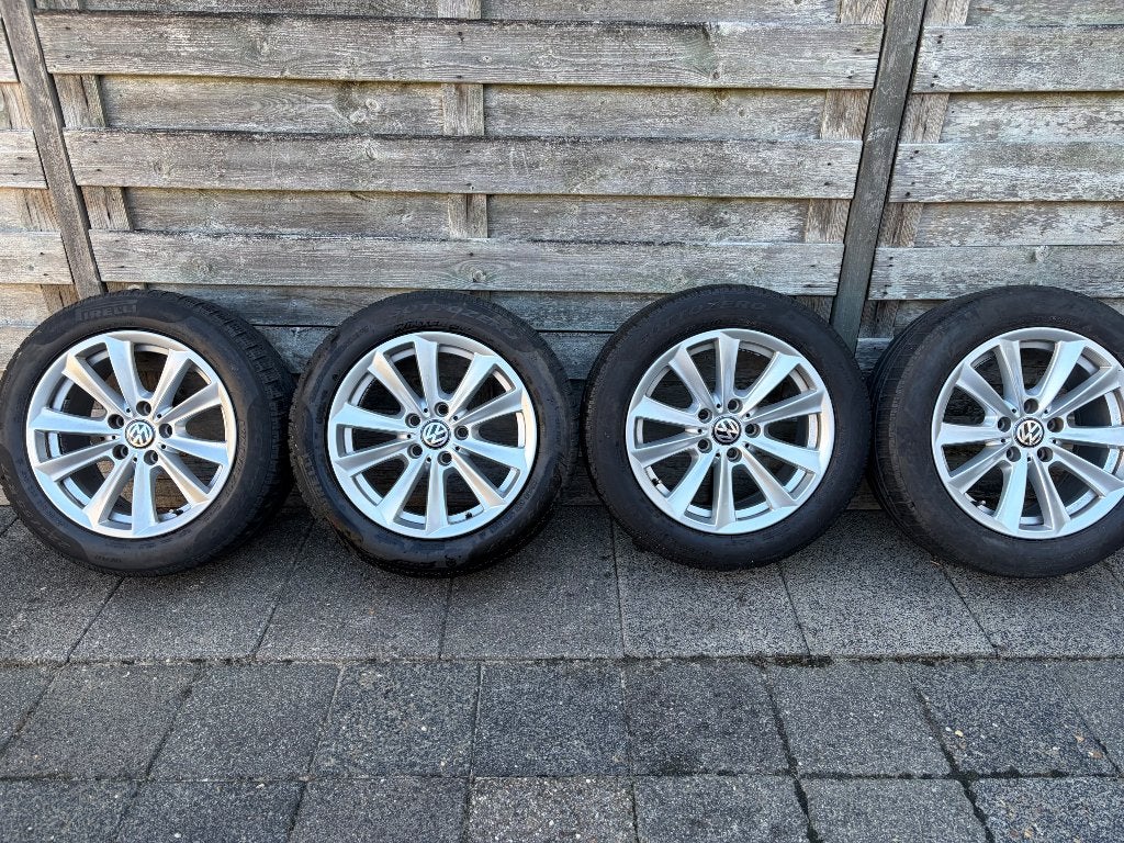 VW Transporter/ mulivan velgen 5x 120 17 inch 235x55x17, Ophalen, Banden en Velgen, 17 inch, Winterbanden