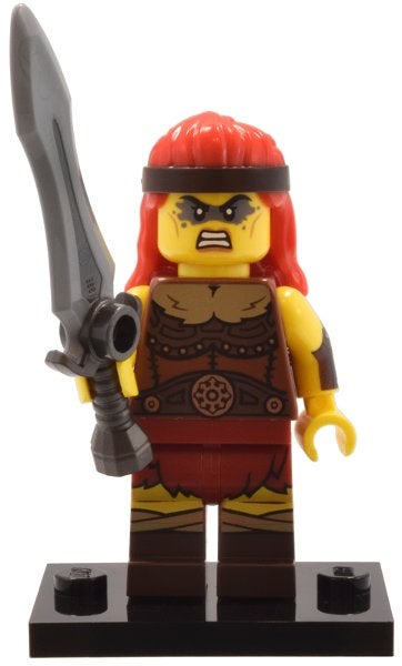 (GESEALD) Lego 71045 Fierce Barbarian Minifigure Series 25, Lego, Nieuw, Ophalen of Verzenden, Complete set
