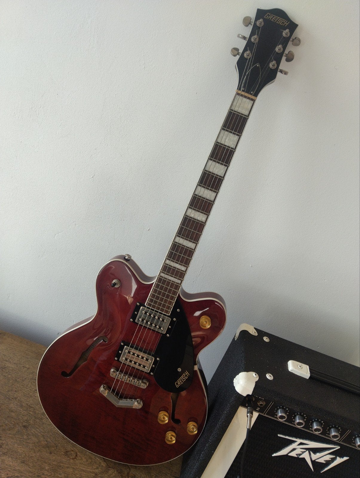 gretsch streamliner G2622 Walnut Stain zgan, Ophalen, Zo goed als nieuw, Solid body, Overige merken
