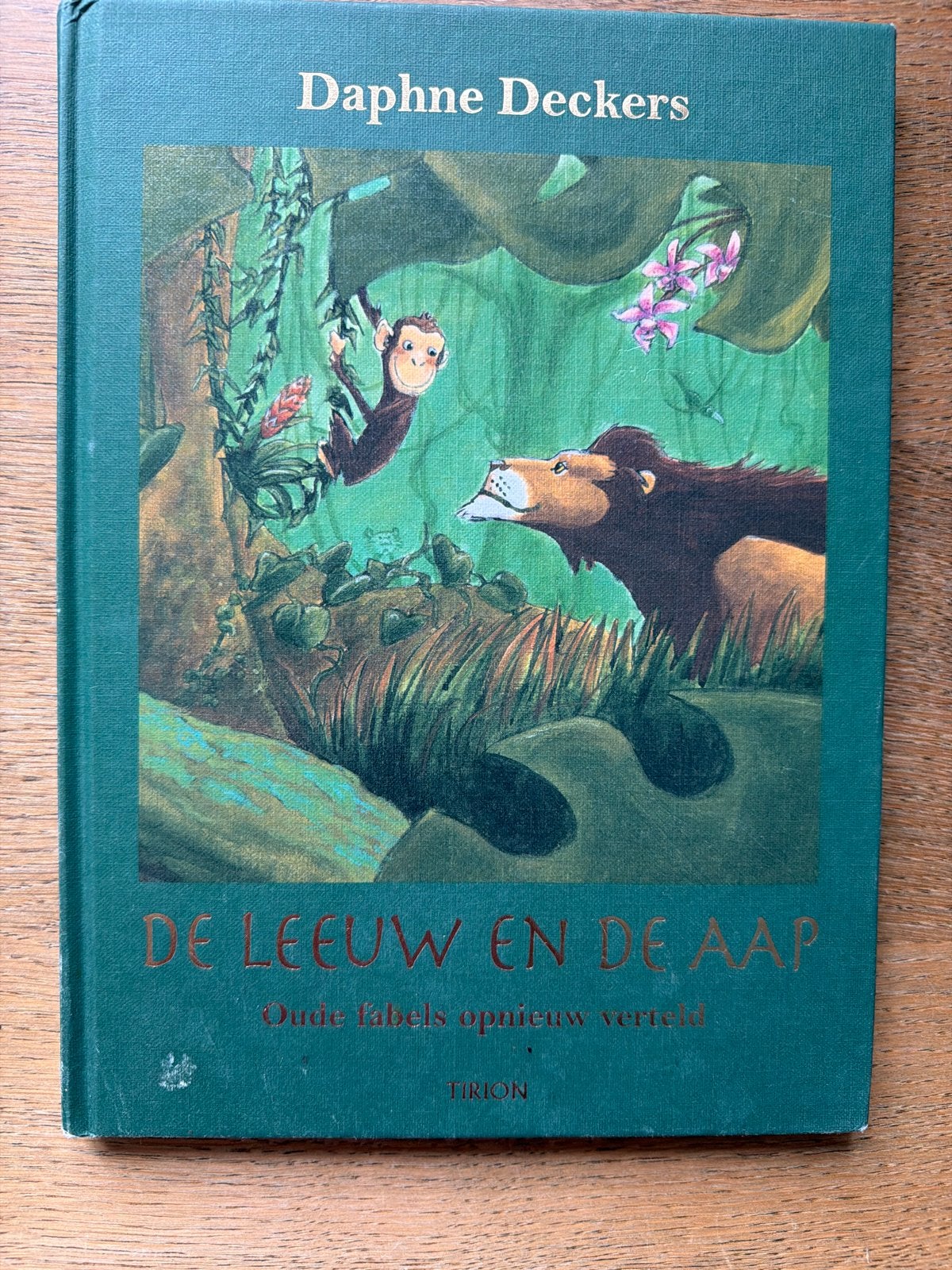 De Leeuw en de Aap - Oude fabels opnieuw verteld, Ophalen of Verzenden, Gelezen, Sprookjes