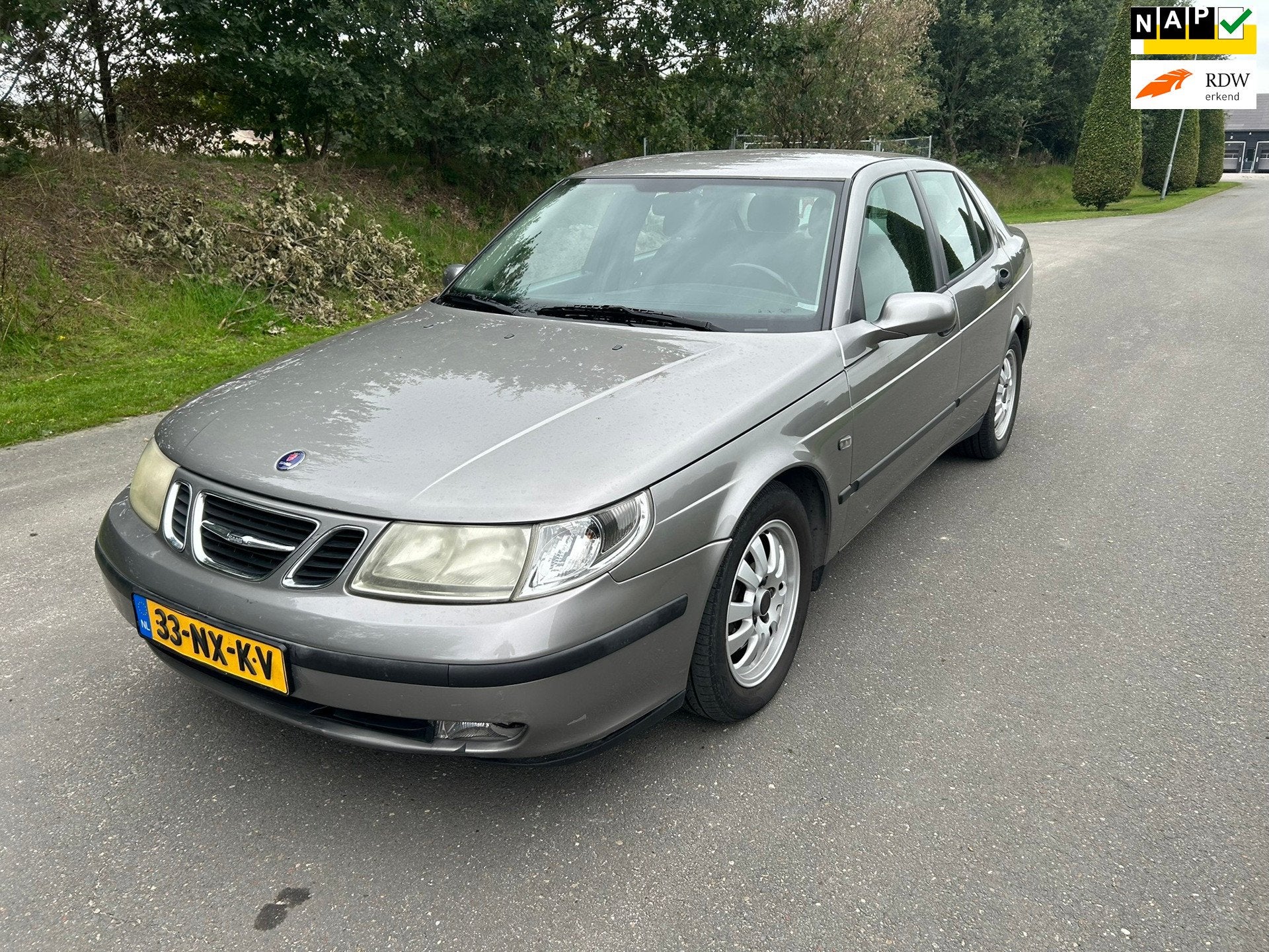 Saab 9-5 2.0t Linear Business Pack, Auto's, Voorwielaandrijving, 4 cilinders, 150 pk, Automatische klimaatregeling