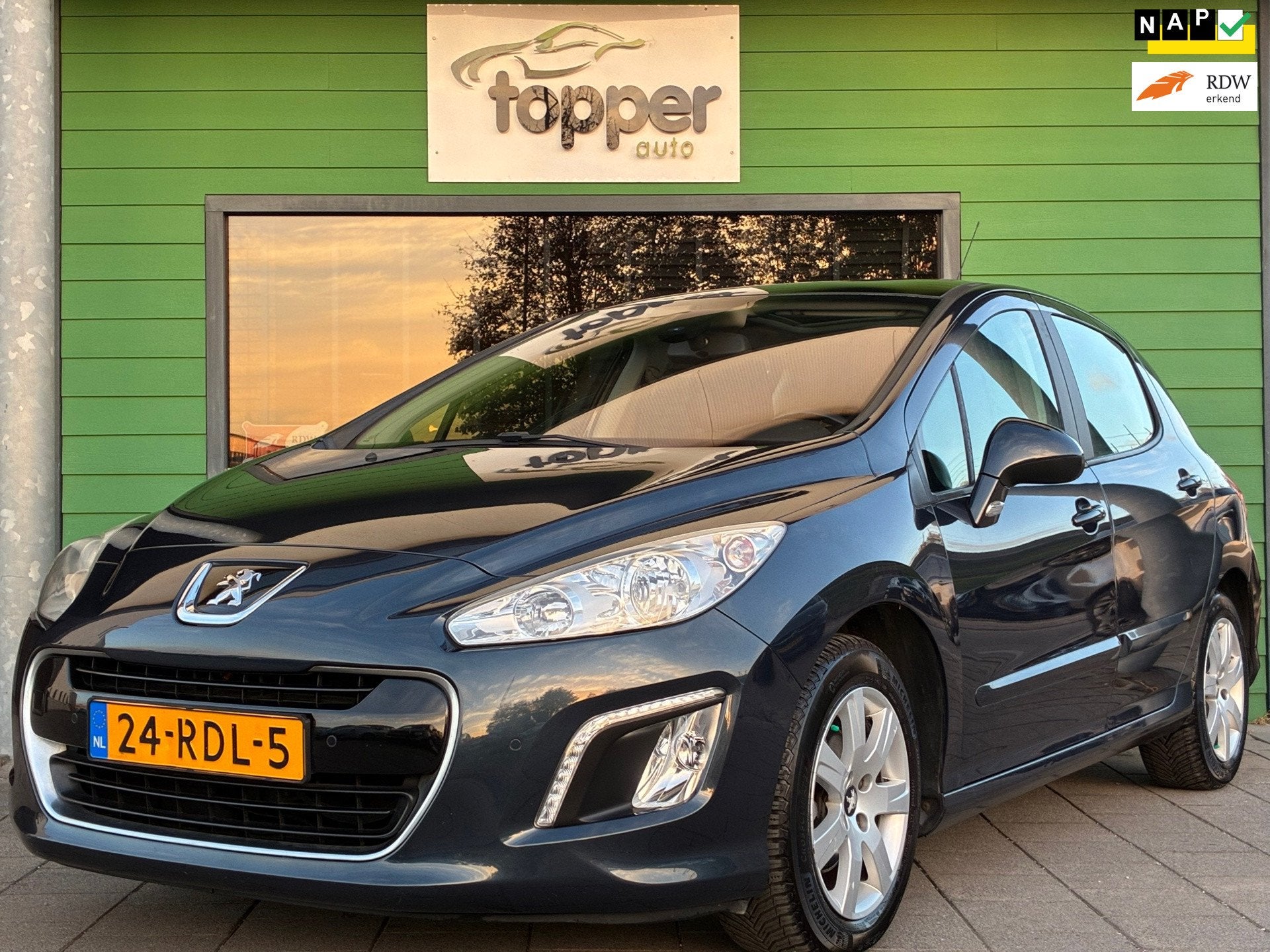 Peugeot 308 1.6 VTi Première|2e Eigenaar|Panoramadak|Naviga, Voorwielaandrijving, Euro 5, Gebruikt, 680 kg