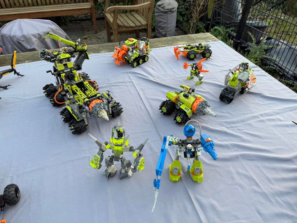 Lego powerminers complete set incl gebruiksaanwijzingen, Kinderen en Baby's, Speelgoed | Duplo en Lego, Zo goed als nieuw, Lego