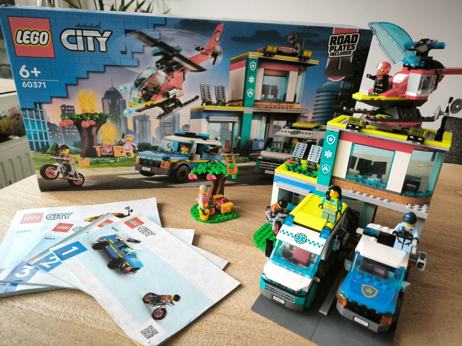 LEGO City Ziekenhuis en Hulpdiensten (60371), City, Inclusief instructies, Lego, Ophalen of Verzenden