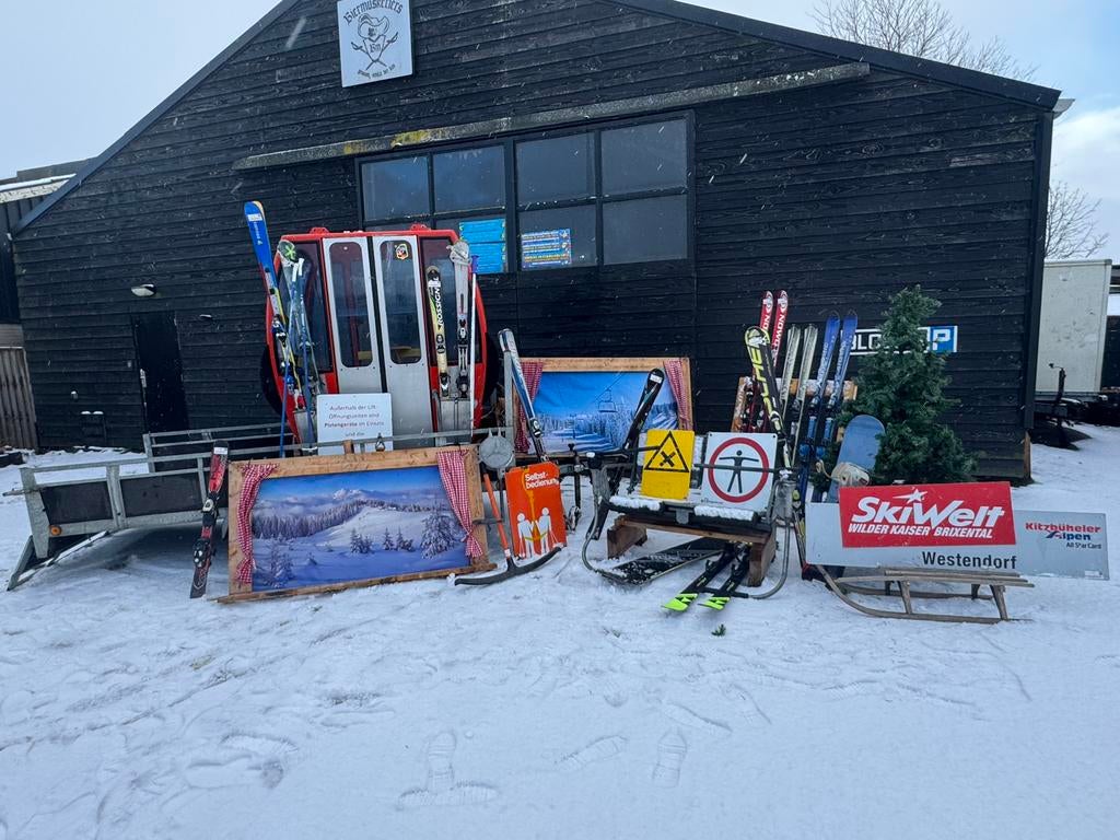 Te huur Apres ski sfeerpakket 2, Ophalen