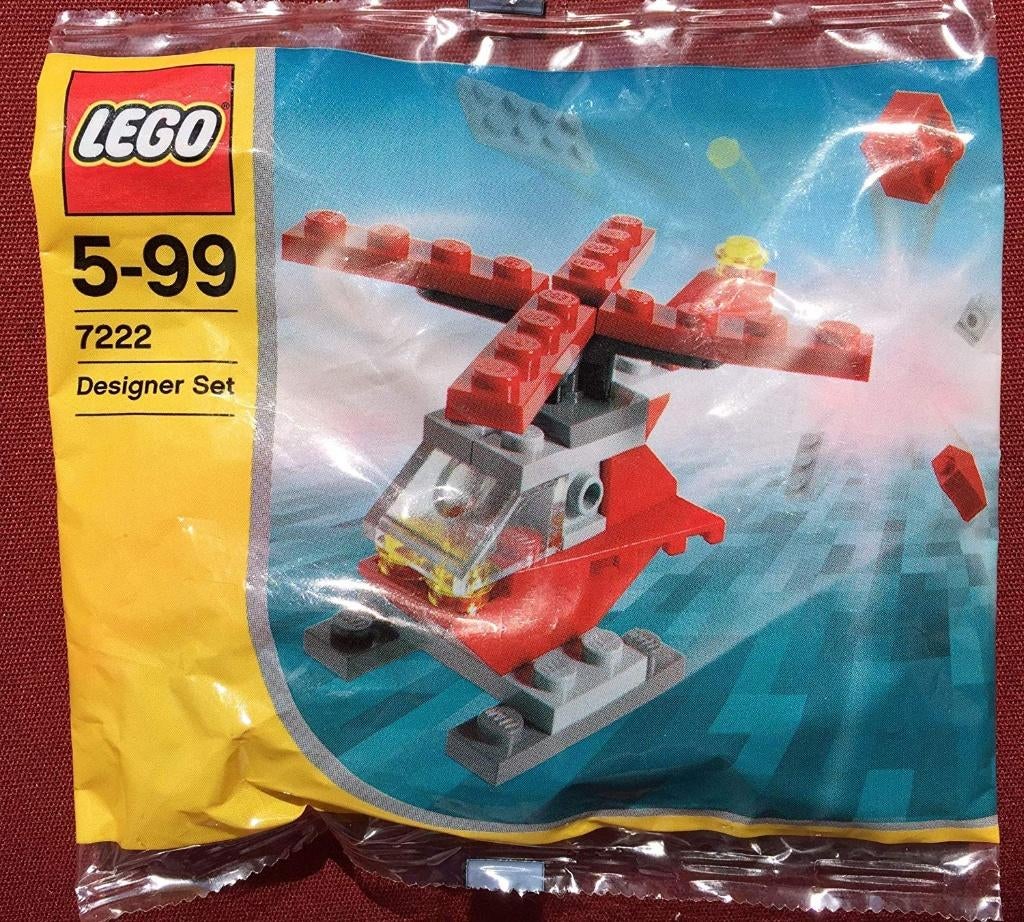🎁 Lego Creator 7222 - Rode helikopter 🎁, Lego, Nieuw, Ophalen of Verzenden, Complete set