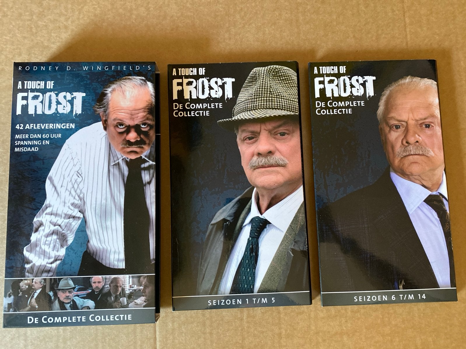 A Touch of Frost - De Complete Collectie (DVD Boxset), Nederlands, Ophalen of Verzenden, Inclusief doosje, Gebruikt