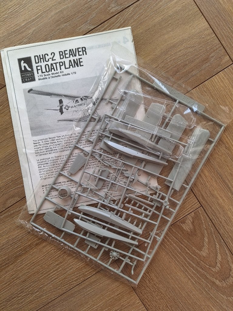 1:72 1/72 Hobby Craft DHC-2 Beaver Floatplane, Overige merken, 1:72 tot 1:144, Ophalen of Verzenden, Zo goed als nieuw