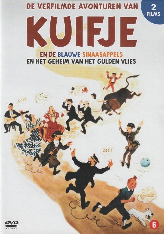 Kuifje - Gulden vlies en Blauwe Sinaasappels - 2 disc, Avontuur, Verzenden, Nederlands, Zo goed als nieuw