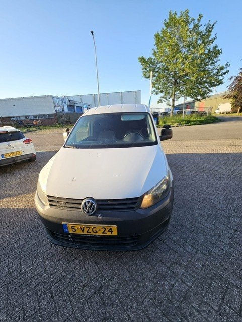Volkswagen Caddy 1.6 TDI ROOKT WIT AUTOMAAT, Euro 5, Gebruikt, 4 cilinders, Volkswagen