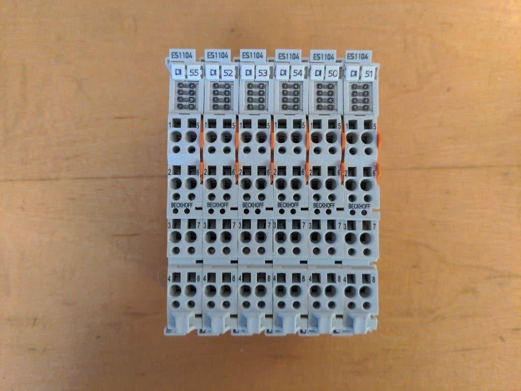 Beckhoff ES1104 4x Digital Input / 24V DC  (6 stuks), Hobby en Vrije tijd, Elektronica-componenten, Ophalen of Verzenden, Gebruikt