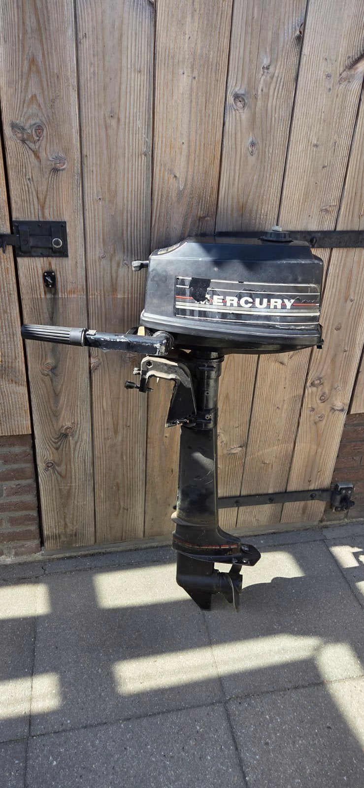 Loop sloop mecury 4pk 2takt., Watersport en Boten, Ophalen, Gebruikt, Motor en Techniek, Zeilboot of Motorboot