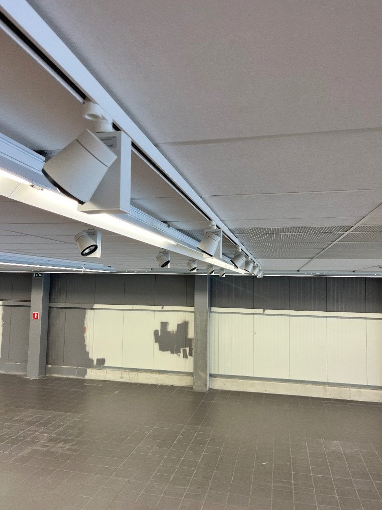 Complete 3-Fase LED Railverlichting SetWIT 53m Rail+41spots, Huis en Inrichting, Lampen | Spots, Ophalen, Zo goed als nieuw, Metaal