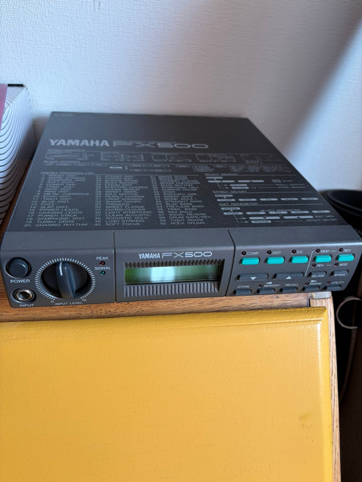 Yamaha fx500, Muziek en Instrumenten, Effecten, Ophalen of Verzenden, Zo goed als nieuw