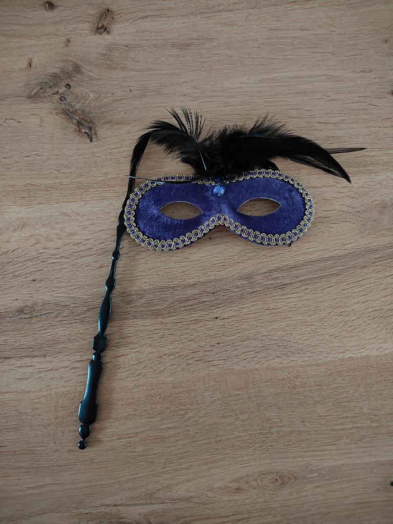 Venetiaans oogmasker, Kleding | Dames, Carnavalskleding en Feestkleding, Ophalen of Verzenden, Zo goed als nieuw, Carnaval, Accessoires