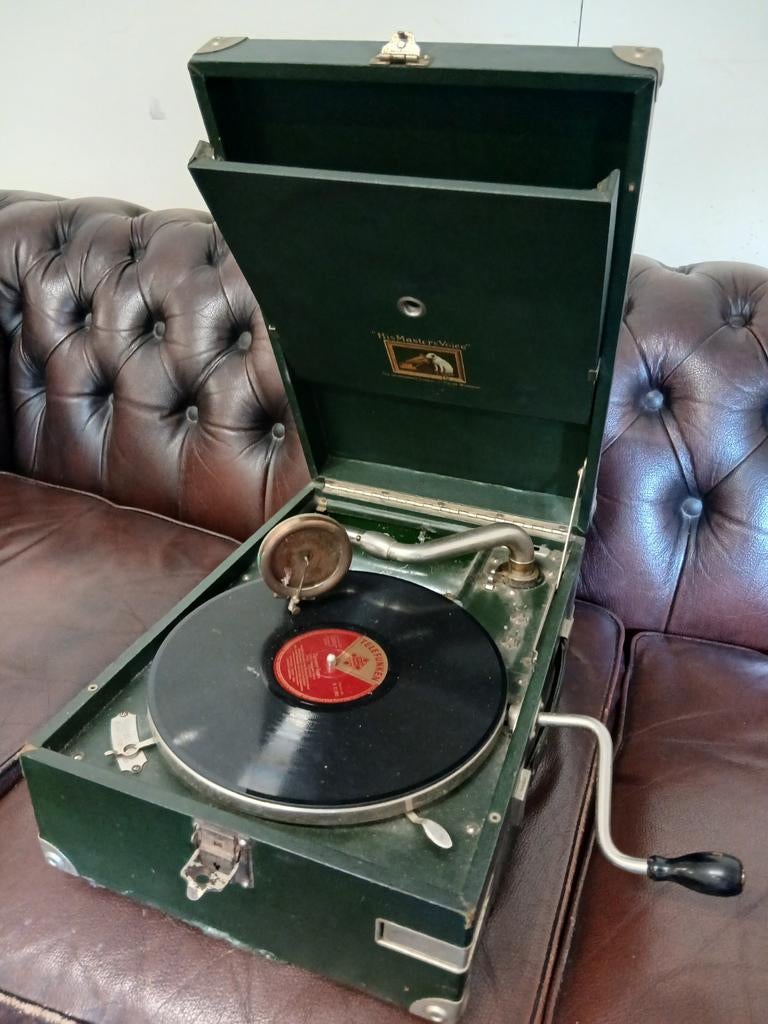 Grammofoon His Master's Voice 1930 (HMV) Model 101, Ophalen of Verzenden, Overige merken