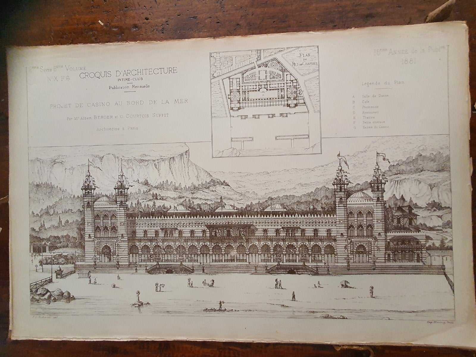Qroquis Paris 1866-1878 gravures. 158 stuks., Ophalen