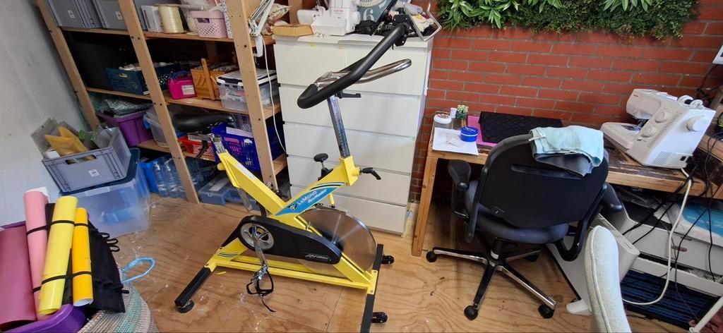 LeMond RevMaster Spinningfiets - Zware Kwaliteit, Sport en Fitness, Ophalen, Gebruikt, Spinningfiets, Metaal