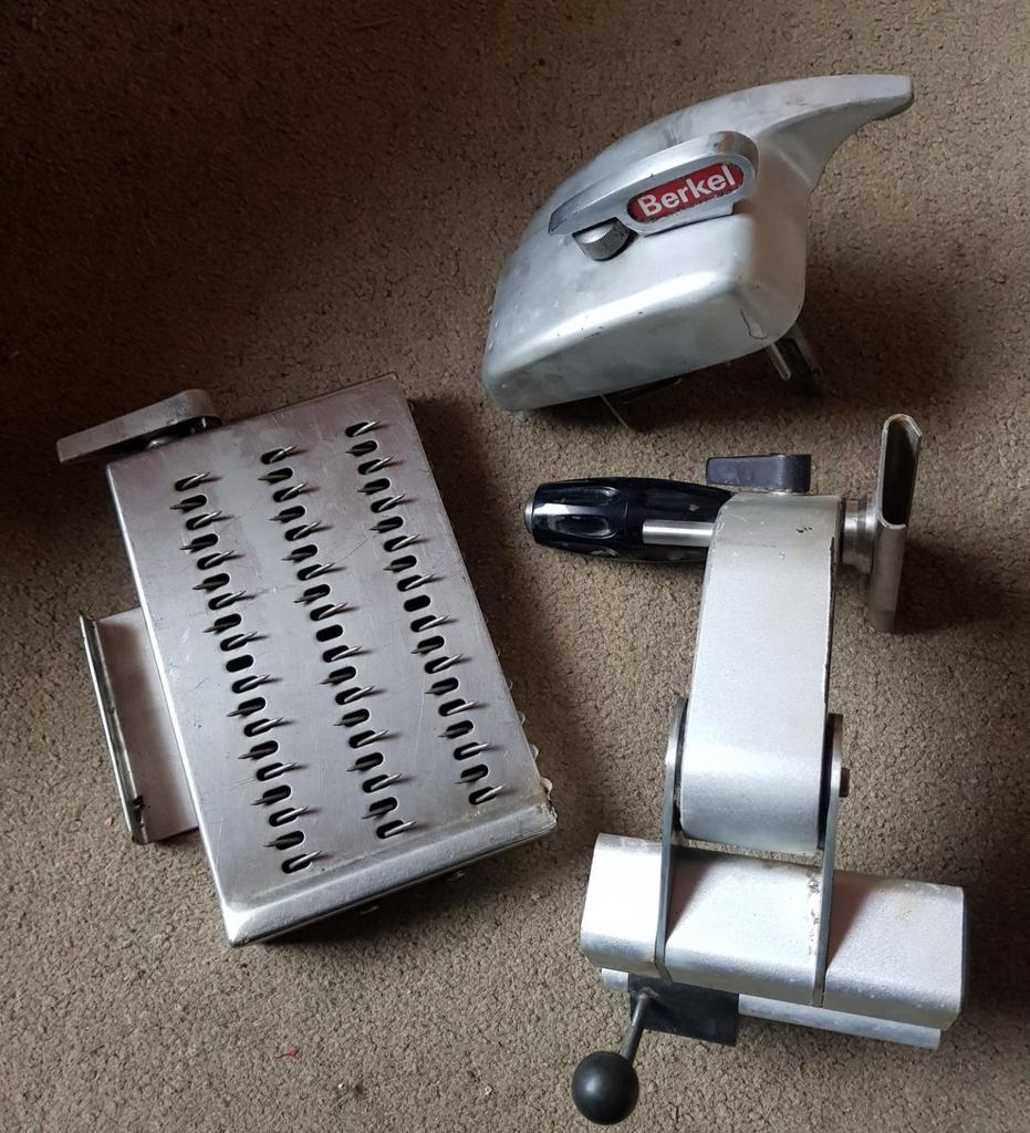 Onderdelen Berkel vleessnijmachine., Snijmachine, Ophalen of Verzenden, Gebruikt, Metaal