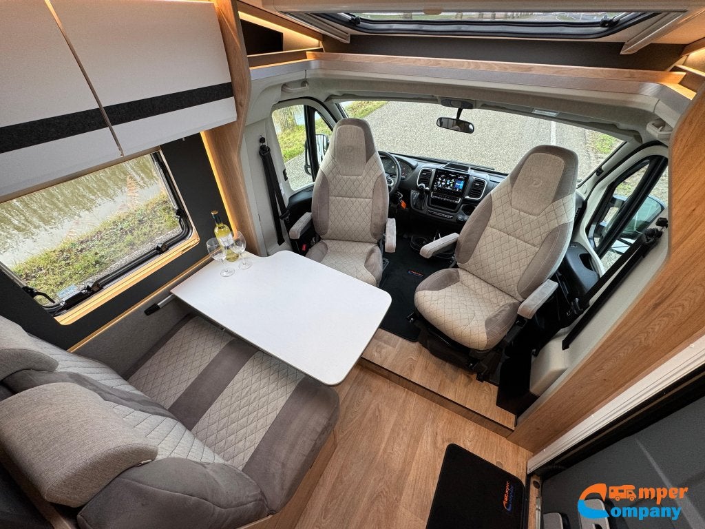 Dethleffs Globebus Camp Active T4 Lengte bedden / Vol opties, Automaat, Standaard zit, Ringverwarming, Fiat