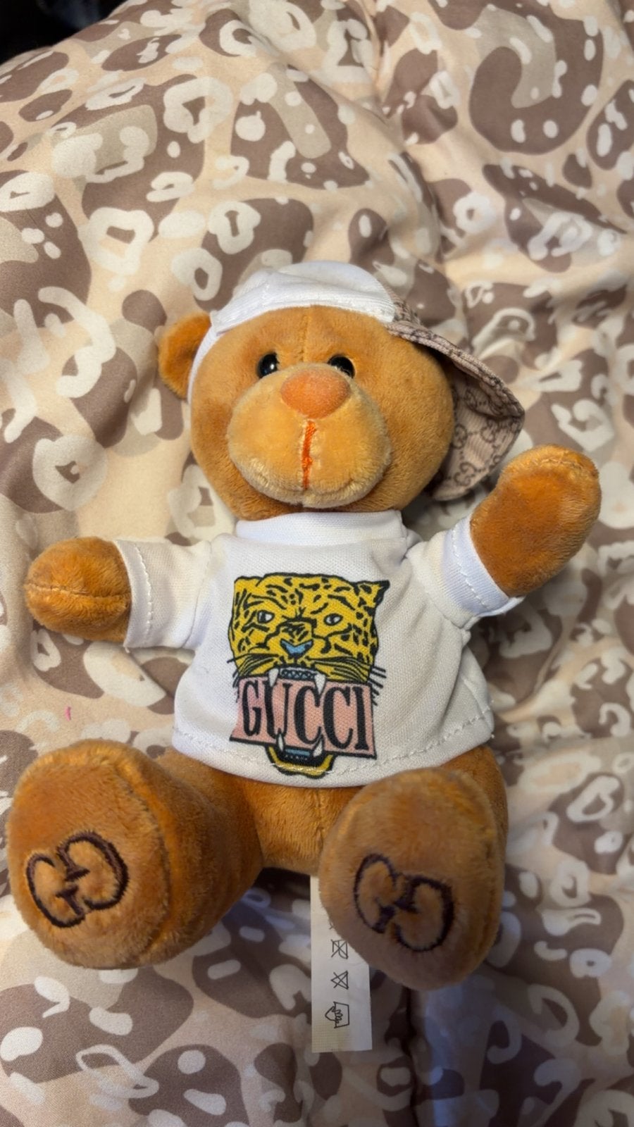 Gucci Beer Knuffeltje, Overige merken, Overige karakters, Beer, Nieuw