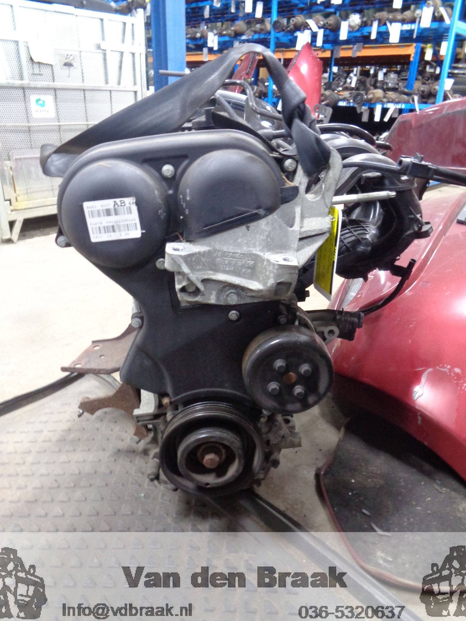 Ford Fiesta 1.25 16V 2008-2012 Motorblok (STJA), Auto-onderdelen, Motor en Toebehoren, Gebruikt, -, Herkomst onderdeel bekend