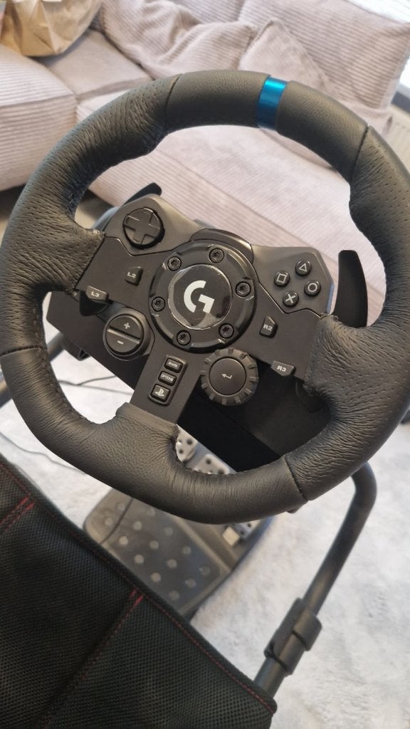 Logitech G923 TRUEFORCE racestuur voor PS5, PS4 en PC, Ophalen of Verzenden, Zo goed als nieuw, Stuur of Pedalen, PlayStation 4