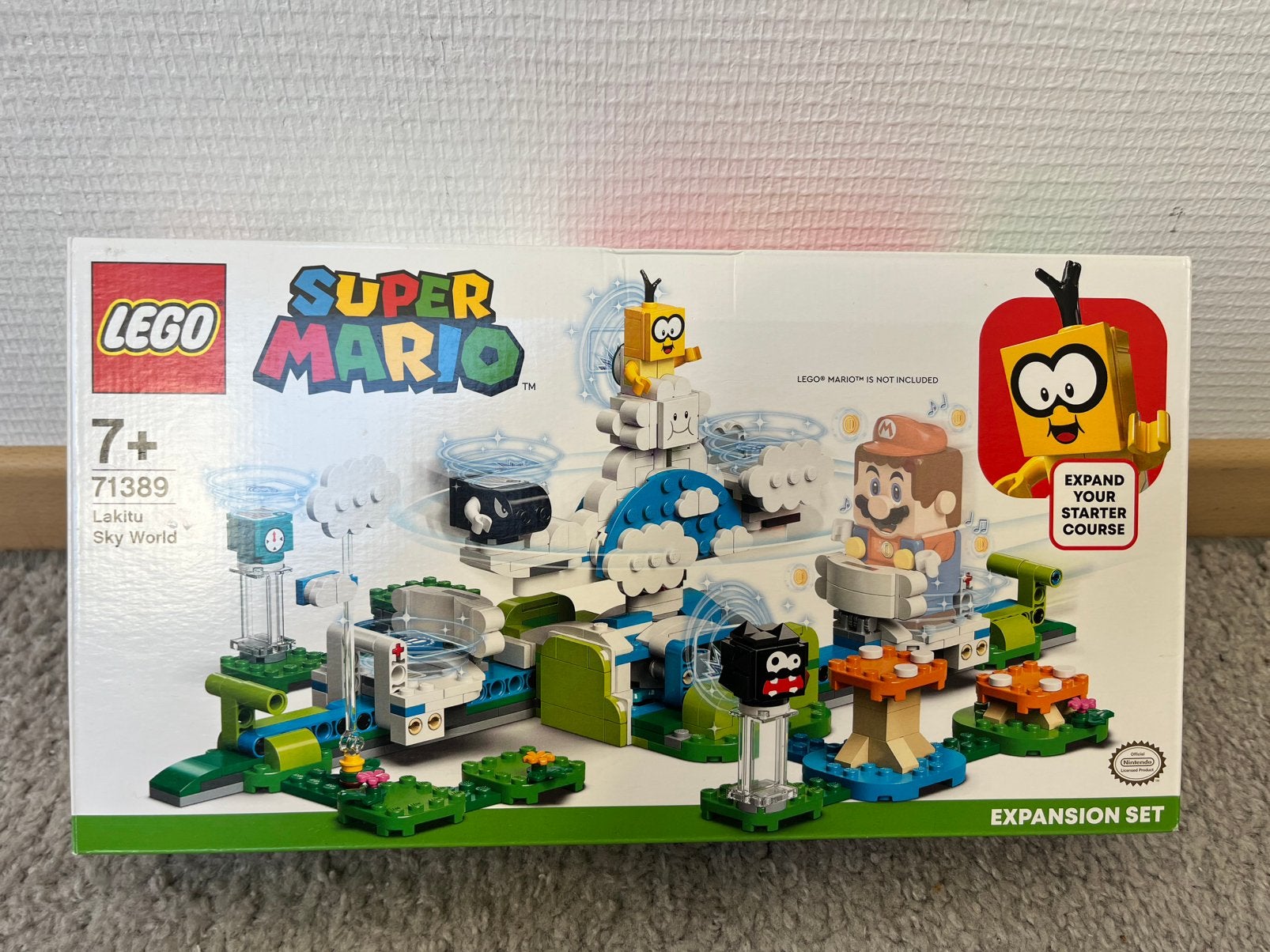 LEGO Super Mario 71389 Lakitu’s Sky World Expansion Set, Ophalen of Verzenden, Zo goed als nieuw