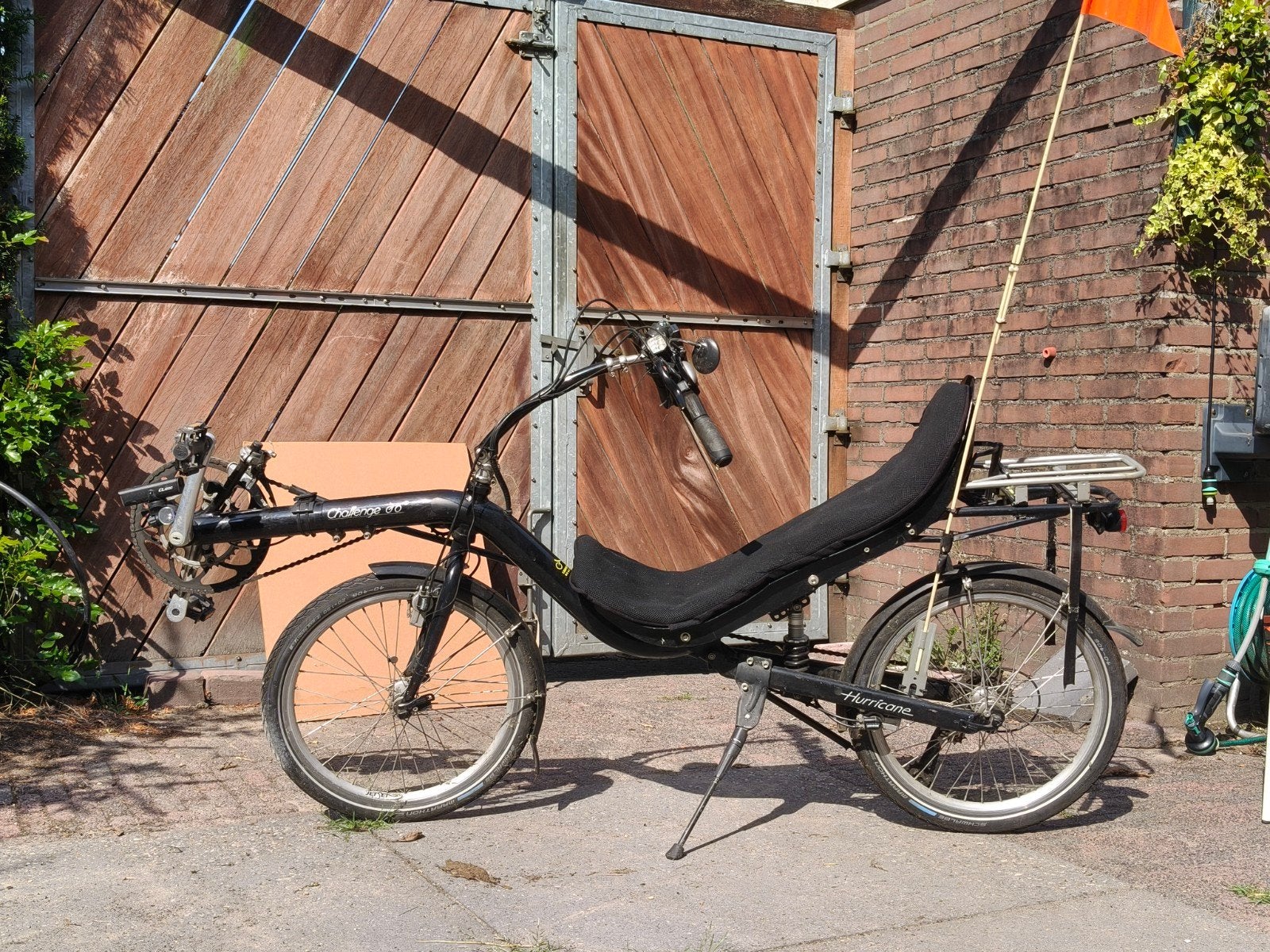 Challenge Hurricane ligfiets - iets ouder maar snel, Ophalen, Gebruikt, Velgrem, Bovenstuur