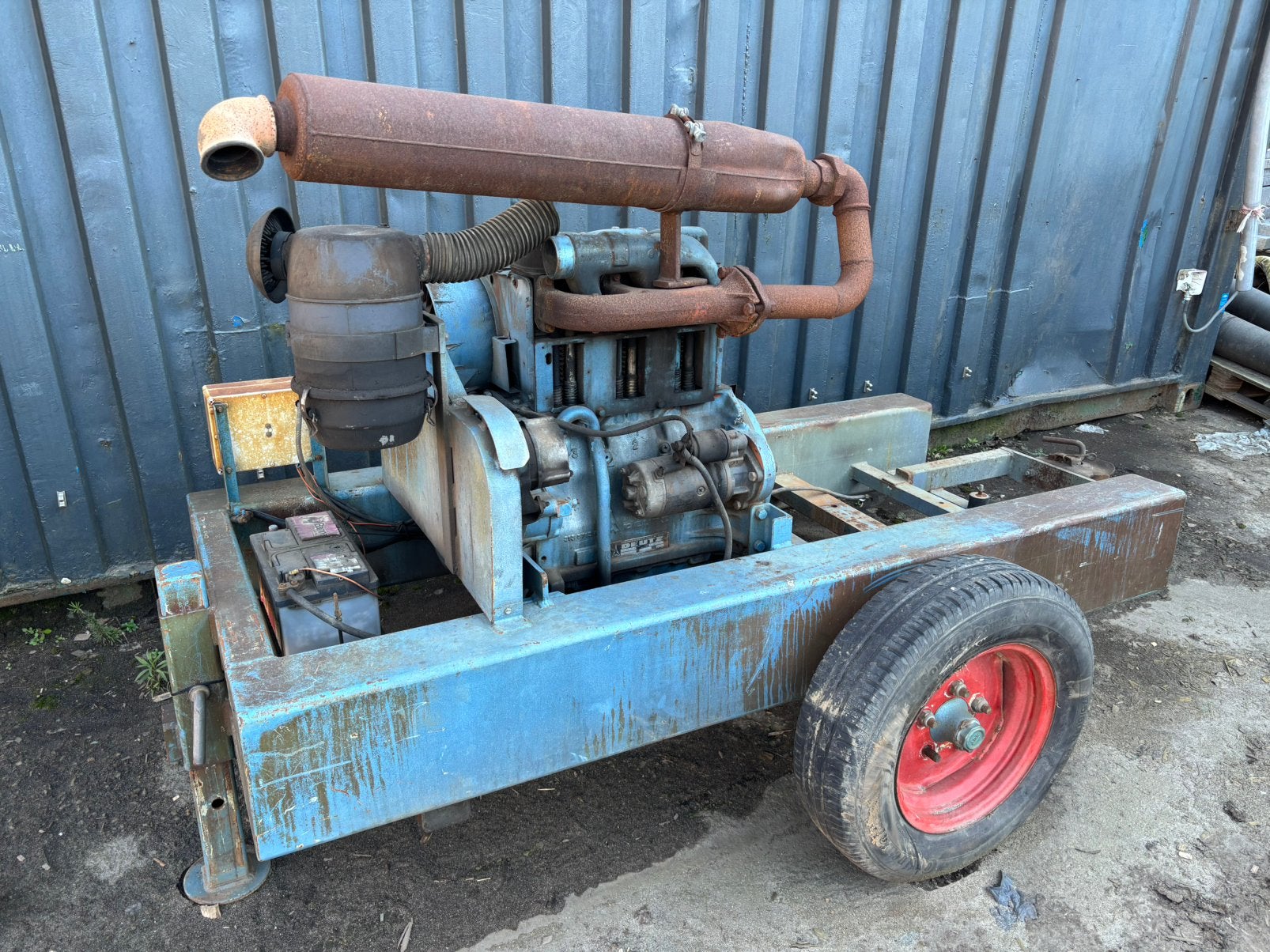 Deutz F3L 912 diesel motor, Ophalen, Gebruikt, Dieselmotor