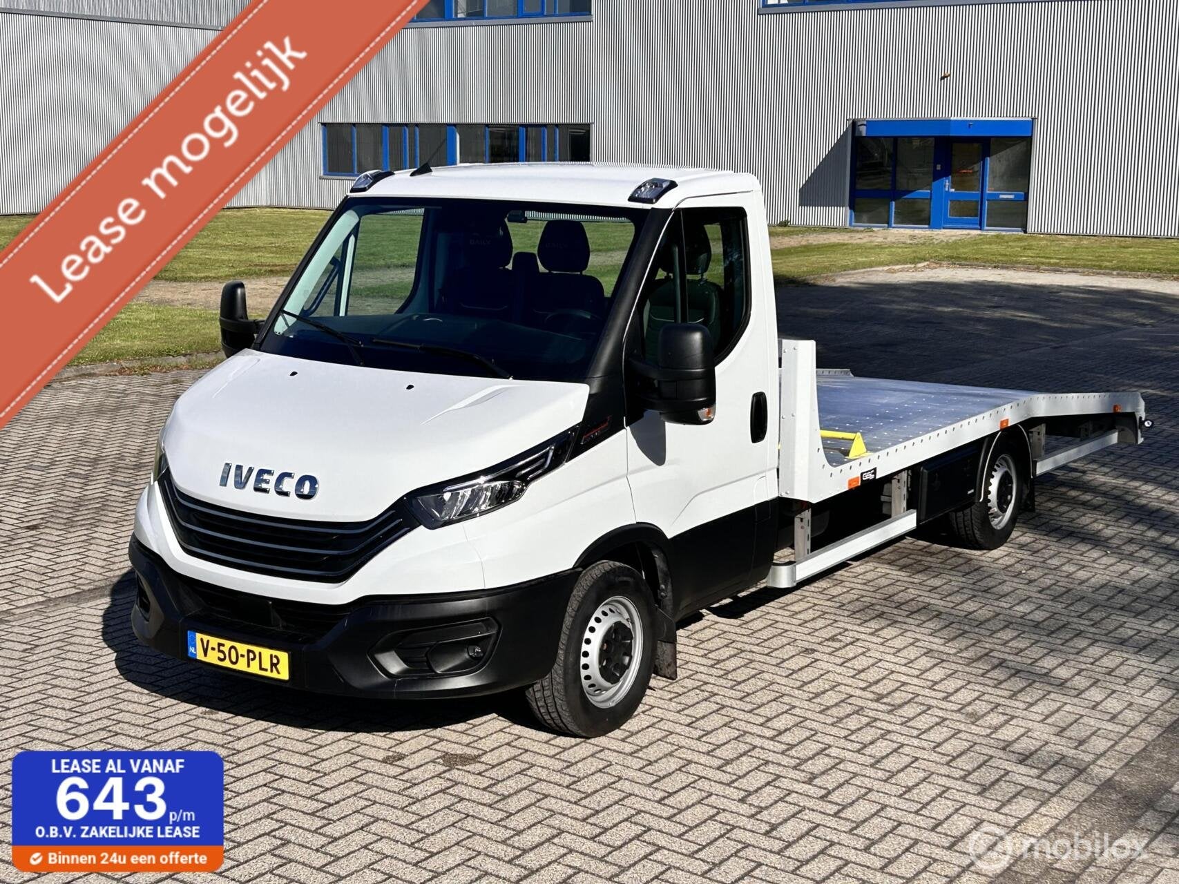IVECO Daily Oprijwagen 35S18 3.0 automaat, Auto's, Automaat, Gebruikt, 4 cilinders, Iveco