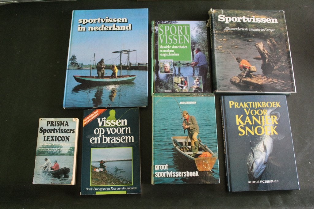 Collectie Visboeken: Sportvissen, Snoek, Voorn & Brasem, Watersport en Boten, Ophalen of Verzenden, Gebruikt, Boek of Tijdschrift