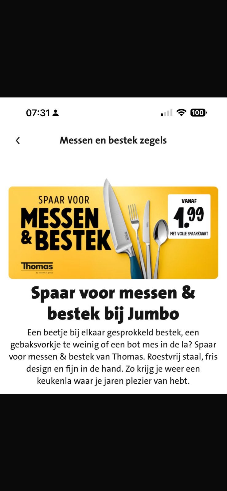 Jumbo digitale messen zegels (3 x 40), Overige typen, Ophalen, Nieuw, Overige merken