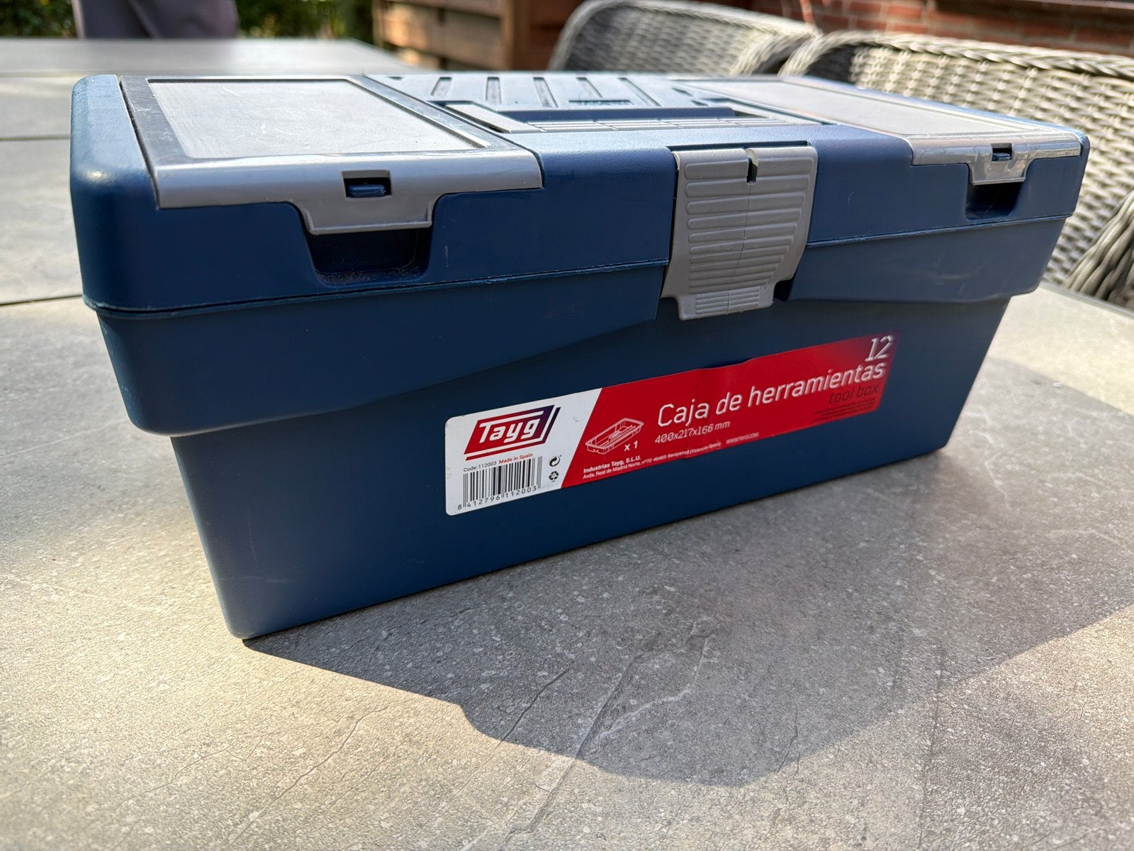 Gebruikte gereedschapskist - Tayg Caja de herramientas, Ophalen, Gebruikt
