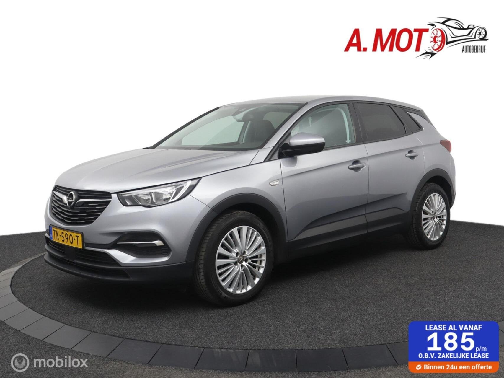 Opel Grandland X 1.2 Turbo Online Edition, Auto's, Voorwielaandrijving, Euro 6, 1199 cc, Bedrijf