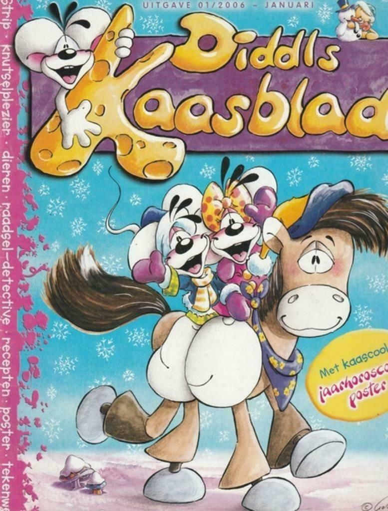 Diddls kaasblad - 01/ 2006 januari stripboek, Verzamelen, Ophalen of Verzenden, Diddl, Zo goed als nieuw, Overige typen