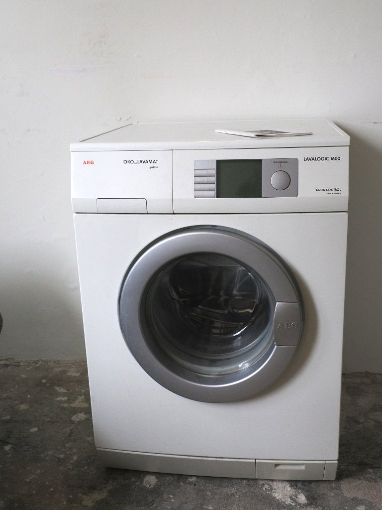 AEG Lavalogic 1600 wasmachine, uitstekende staat, Witgoed en Apparatuur, Ophalen, Gebruikt, Voorlader, 85 tot 90 cm
