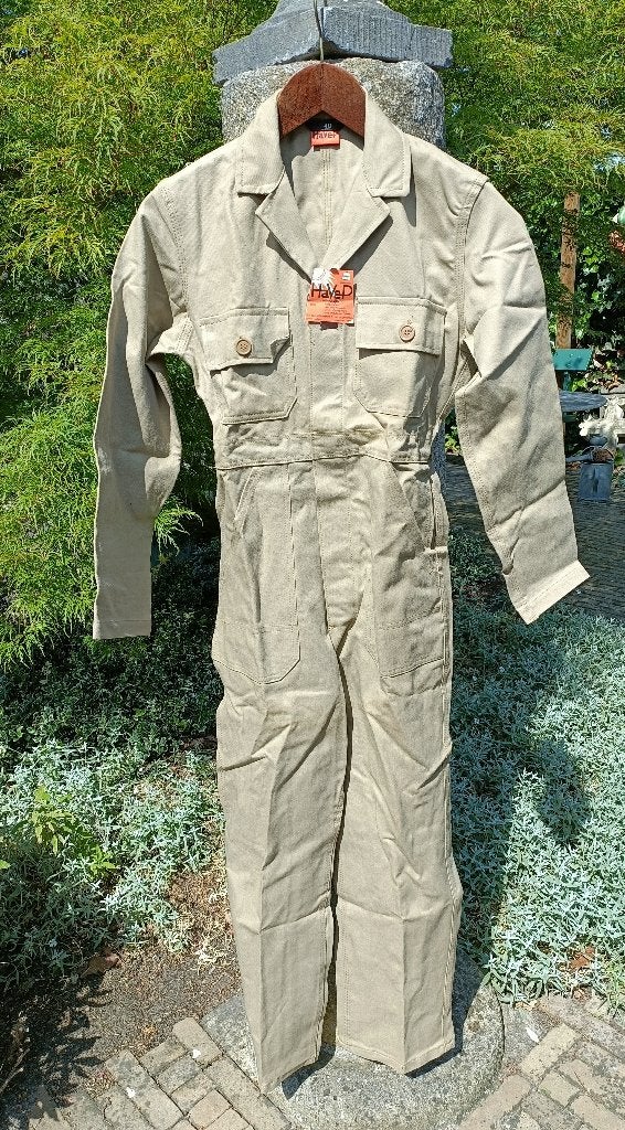 NIEUW!!! Vintage HAVEP kaki kleur overall maat 36, 38, 40, Tuin en Terras, Ophalen of Verzenden, Nieuw, Overall, Havep