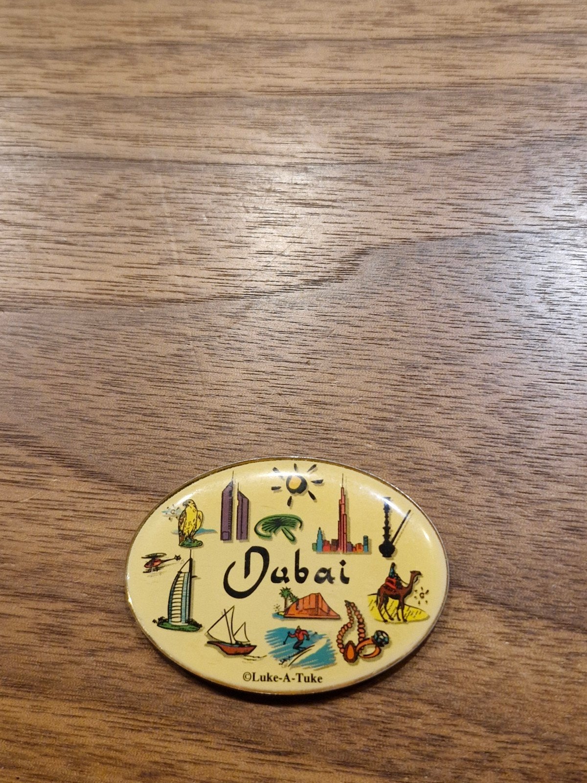 Koelkastmagneet Dubai, Verzamelen, Ophalen of Verzenden